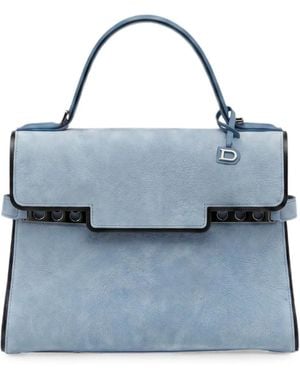 Delvaux Tempête Tote Bag - Blue