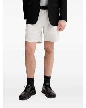 Theory Chino-Shorts mit eingefassten Taschen - Schwarz