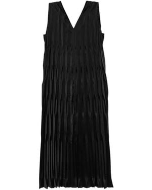 JNBY Draped Pleated Dress - Black