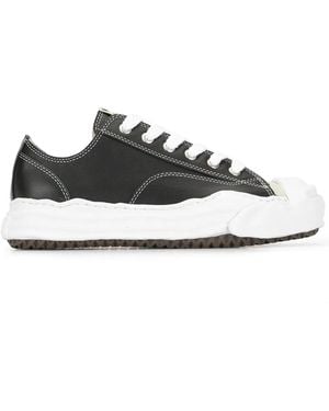 Maison Mihara Yasuhiro Low-Top Lace-Up Trainers - Black