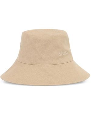 Isabel Marant Shaley Cotton Hat - Natural