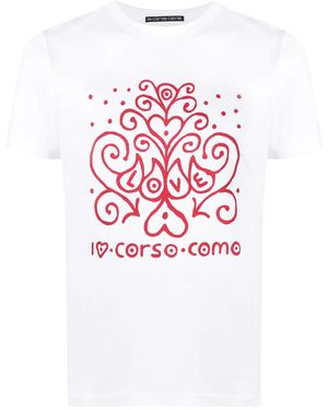 10 Corso Como ロゴ Tシャツ - ホワイト