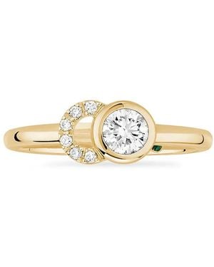 COURBET 18Kt Recycled Co Laboratory-Grown Diamond Ring - Multicolour