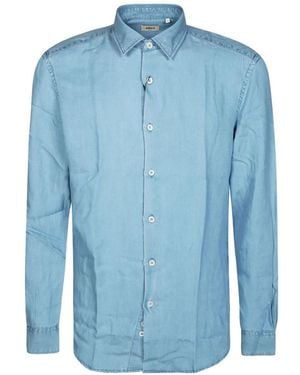 Altea Antoine Button-Down Shirt - Blue