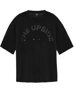 The Upside T-Shirt mit Logo-Print - Schwarz