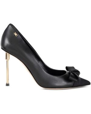 Elisabetta Franchi Pumps Con Fiocco - Nero