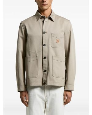 Peserico Button Patch Jacket - Natural