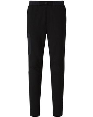 Sease Drawstring-Waist Straight-Leg Track Trousers - Black