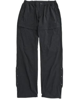 CAYL Vented Drawstring-Cuff Trousers - Black