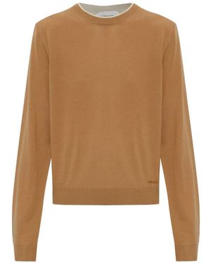 Versace Jersey con logo bordado - Neutro