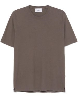 D4.0 Klassisches T-Shirt - Braun