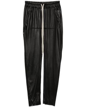 Rick Owens Sliced Drawstring Maxi Skirt - Black