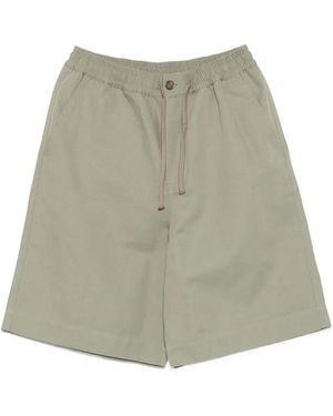 Maison Kitsuné Drawstring-Waist Shorts - Natural