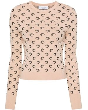 Marine Serre Jumpers - Natural
