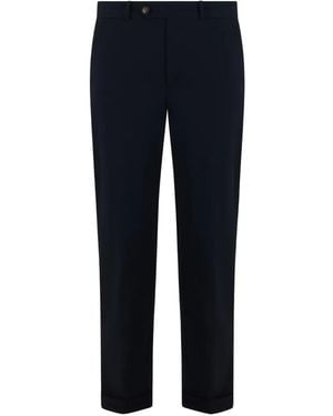 Rrd テクスチャード パンツ - ブルー