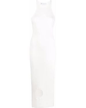 Off-White c/o Virgil Abloh Meteor Sleeveless Dress - White