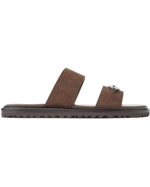 Jimmy Choo Sandali Slides Raiden - Marrone