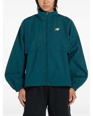 New Balance Trackside Woven Jacket - Green