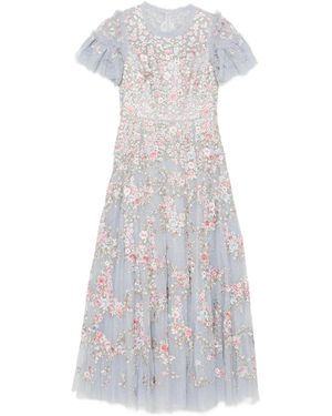 Needle & Thread Lunaria Gown - White