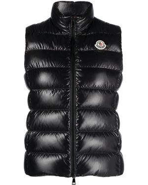 Moncler Ghany Gewatteerde Bodywarmer - Zwart