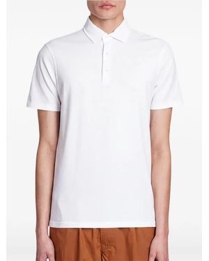 Aspesi Short-Sleeve Polo Shirt - White