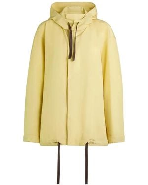 Tod's Hooded Windbreaker Jacket - Metallic