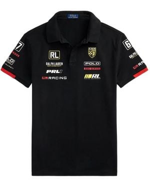 Polo Ralph Lauren Motorsport Polo Shirt - Black