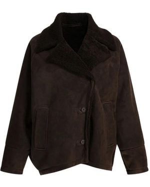 Salvatore Santoro Lammy Coat - Zwart