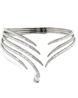 Swarovski Choker Mit Kristallverzierung - Weiß