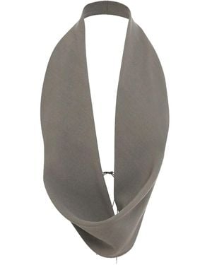 Alex Perry Top mit Neckholder - Grau