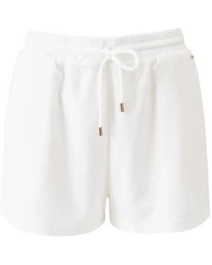 Melissa Odabash Laura Elasticated Shorts - White