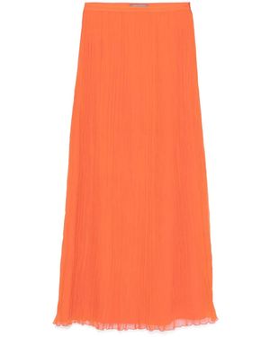 Alberta Ferretti シルク スカート - オレンジ