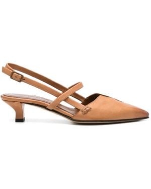 Pomme D ́Or Pointed-Toe Slingback Pumps - Pink