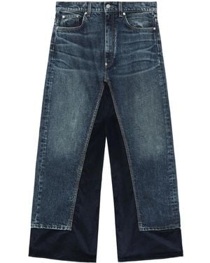 Stella McCartney Straight-Leg-Jeans Mit Kontrastpaspeln - Blau