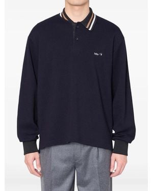 Kolor Sweatshirt Mit Logo-Stickerei - Blau