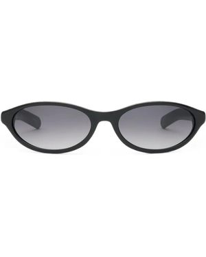 FLATLIST EYEWEAR Olympia Oval-Frame Sunglasses - Grey