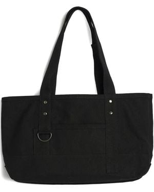 Y's Yohji Yamamoto ポケットディテール ハンドバッグ - ブラック