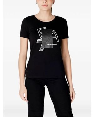 EA7 Crew-Neck T-Shirt - Black