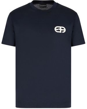 Emporio Armani T-Shirts And Polos - Blue