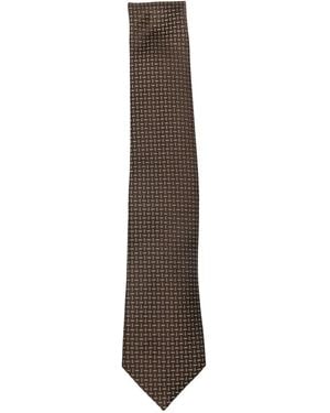 Emporio Armani Rice Tie - White