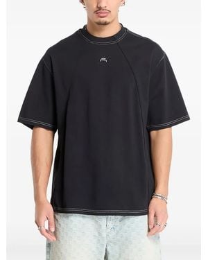 A_COLD_WALL* Millbank Topstitch T-Shirt - Black
