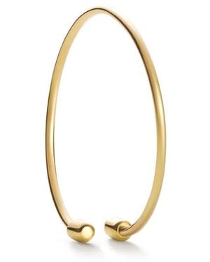 Shihara 18Kt Twist Round 03 Earring - Metallic