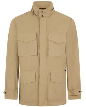 Moorer Patch-Pocket Jacket - Natural