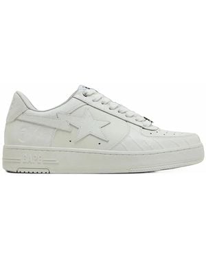 A Bathing Ape Bape Sta #3 Sneakers - White