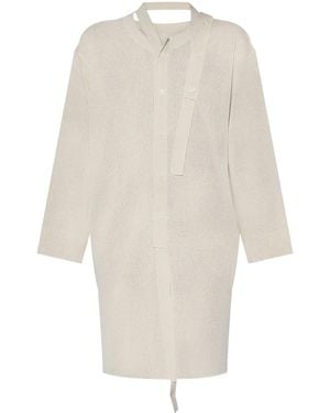 Issey Miyake Cárdigan De Algodón - Blanco