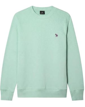 Paul Smith Zebra-Patch Sweatshirt - Green