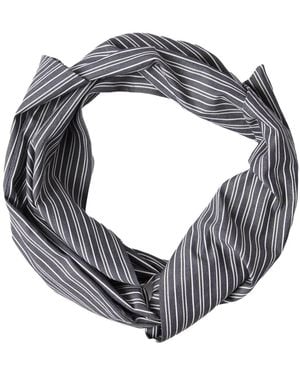 Brunello Cucinelli Striped Headband - Gray