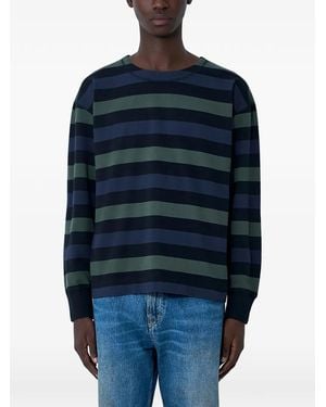 MHL by Margaret Howell Striped T-Shirt - Blue