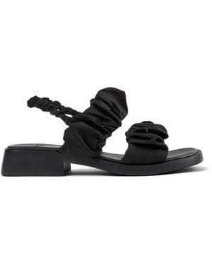 Camper Dana Ruched Sandals - White