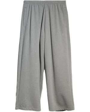Gucci Cotton Cashmere Jersey Leisure Pants - Gray
